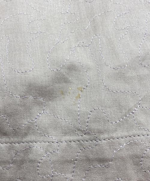 ISSEY MIYAKE（イッセイミヤケ）ISSEY MIYAKE (イッセイミヤケ) ステッチデザイン コットンシャツ ピンク サイズ:2の古着・服飾アイテム