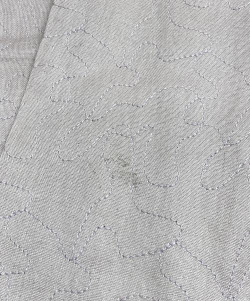 ISSEY MIYAKE（イッセイミヤケ）ISSEY MIYAKE (イッセイミヤケ) ステッチデザイン コットンシャツ ピンク サイズ:2の古着・服飾アイテム