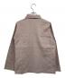 ISSEY MIYAKE (イッセイミヤケ) ステッチデザイン コットンシャツ ピンク サイズ:2：15000円