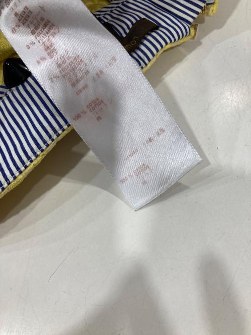 LOUIS VUITTON（ルイ ヴィトン）LOUIS VUITTON (ルイ ヴィトン) ジャガードミニスカート イエロー サイズ:34の古着・服飾アイテム