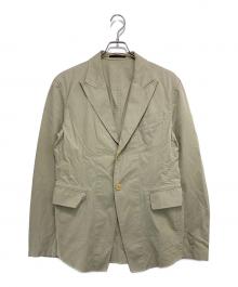 Y'S YOHJI YAMAMOTO（ワイズ ヨウジヤマモト）の古着「00′s テーラードジャケット」｜ベージュ