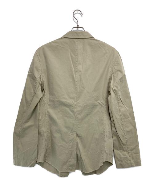 Y'S YOHJI YAMAMOTO（ワイズ ヨウジヤマモト）Y'S YOHJI YAMAMOTO (ワイズ ヨウジヤマモト) 00′s テーラードジャケット ベージュ サイズ:4の古着・服飾アイテム