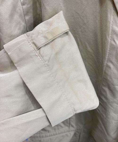 Y'S YOHJI YAMAMOTO（ワイズ ヨウジヤマモト）Y'S YOHJI YAMAMOTO (ワイズ ヨウジヤマモト) 00′s テーラードジャケット ベージュ サイズ:4の古着・服飾アイテム
