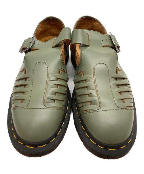Dr.Martens（ドクターマーチン）Dr.Martens (ドクターマーチン) MICAサンダル グリーン サイズ:27の古着・服飾アイテム