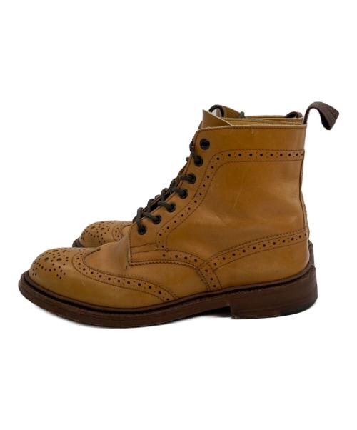 Tricker's（トリッカーズ）Tricker's (トリッカーズ) MALTON COUNTRY BOOT ブラウン サイズ:5の古着・服飾アイテム