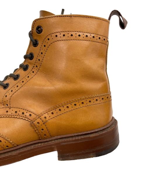 Tricker's（トリッカーズ）Tricker's (トリッカーズ) MALTON COUNTRY BOOT ブラウン サイズ:5の古着・服飾アイテム