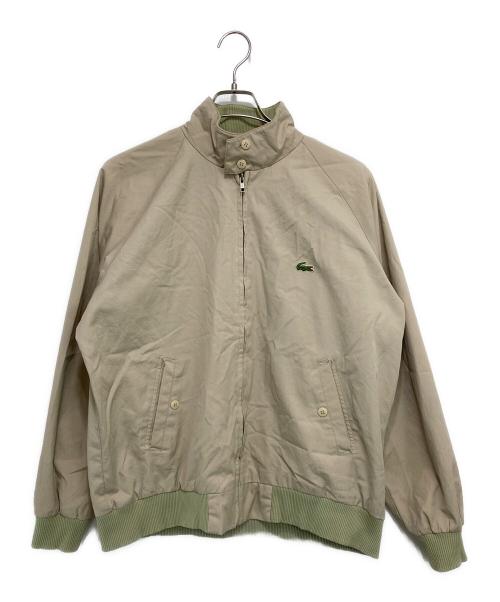 IZOD LACOSTE（アイゾッド ラコステ）IZOD LACOSTE (アイゾッド ラコステ) スイングトップ ベージュ サイズ:Ｌの古着・服飾アイテム