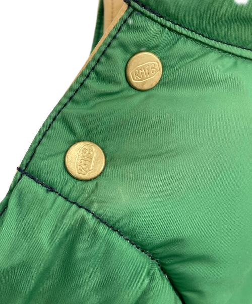 RockyMountainFeatherBed（ロッキーマウンテンフェザーベッド）RockyMountainFeatherBed (ロッキーマウンテンフェザーベッド) ダウンベスト ベージュ×ネイビー サイズ:38の古着・服飾アイテム