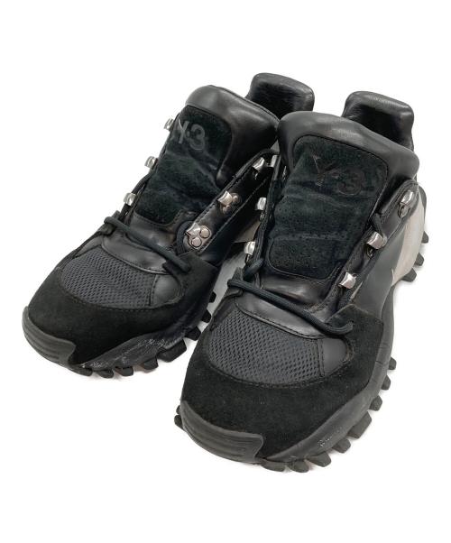 Y-3（ワイスリー）Y-3 (ワイスリー) Kyoi トレイルスニーカー ブラック サイズ:24.5の古着・服飾アイテム