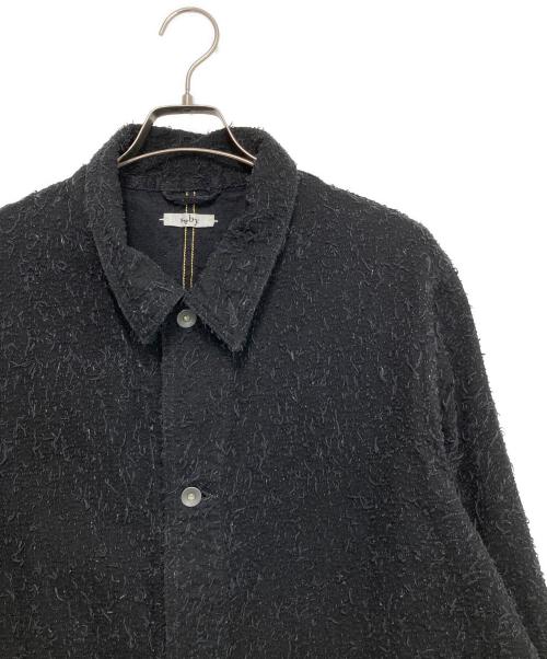 saby（サバイ）saby (サバイ) WORKERS JACKET -12oz Needle Work denim- ブラック サイズ:3（L）の古着・服飾アイテム
