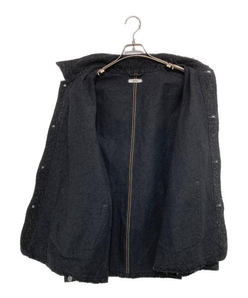 saby（サバイ）saby (サバイ) WORKERS JACKET -12oz Needle Work denim- ブラック サイズ:3（L）の古着・服飾アイテム