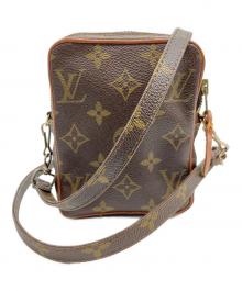 LOUIS VUITTON（ルイ ヴィトン）の古着「80s 旧型 モノグラム ミニ ダヌーブ ショルダーバッグ」｜ブラウン