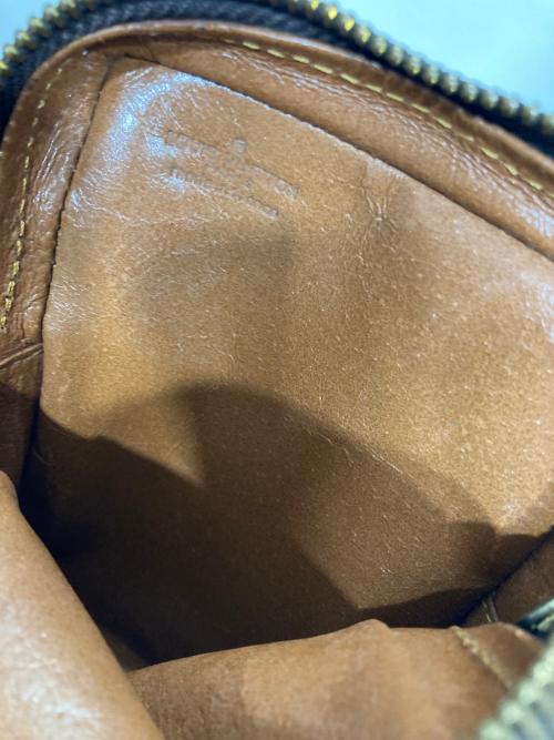 LOUIS VUITTON（ルイ ヴィトン）LOUIS VUITTON (ルイ ヴィトン) 80s 旧型 モノグラム ミニ ダヌーブ ショルダーバッグ ブラウンの古着・服飾アイテム