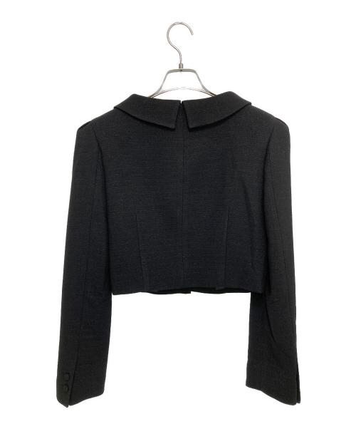 GRACE U（グレースユー）GRACE U (グレースユー) Mercury Tweed Jacket ブラック サイズ:S 未使用品の古着・服飾アイテム