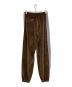 Needles (ニードルズ) Side Line Sweat Pant - C/PE Velour ブラウン サイズ:S：14000円