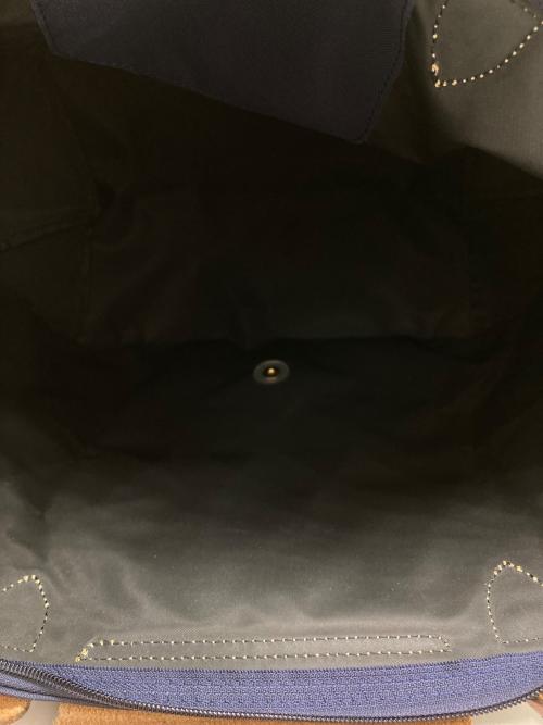 LONGCHAMP（ロンシャン）LONGCHAMP (ロンシャン) プリアージュ トートバッグ ネイビーの古着・服飾アイテム