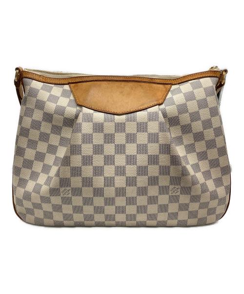LOUIS VUITTON（ルイ ヴィトン）LOUIS VUITTON (ルイ ヴィトン) ダミエ・アズール シラクーサPM ショルダーバッグ アイボリーの古着・服飾アイテム