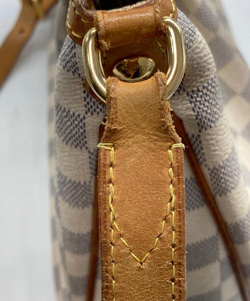 LOUIS VUITTON（ルイ ヴィトン）LOUIS VUITTON (ルイ ヴィトン) ダミエ・アズール シラクーサPM ショルダーバッグ アイボリーの古着・服飾アイテム