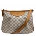 LOUIS VUITTON（ルイ ヴィトン）の古着「ダミエ・アズール シラクーサPM ショルダーバッグ」｜アイボリー