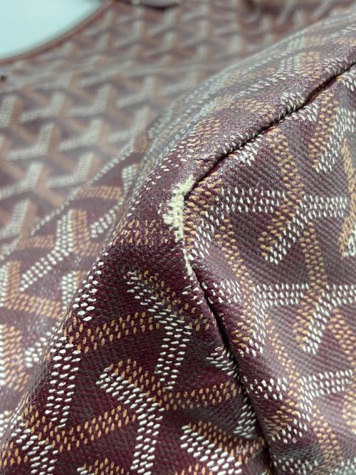 GOYARD（ゴヤール）GOYARD (ゴヤール) サンルイPM トートバッグ ボルドーの古着・服飾アイテム
