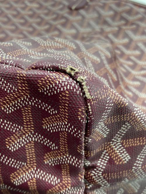 GOYARD（ゴヤール）GOYARD (ゴヤール) サンルイPM トートバッグ ボルドーの古着・服飾アイテム