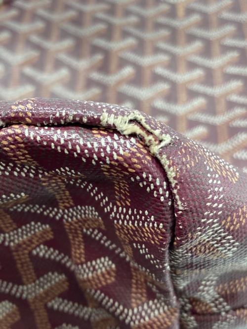GOYARD（ゴヤール）GOYARD (ゴヤール) サンルイPM トートバッグ ボルドーの古着・服飾アイテム