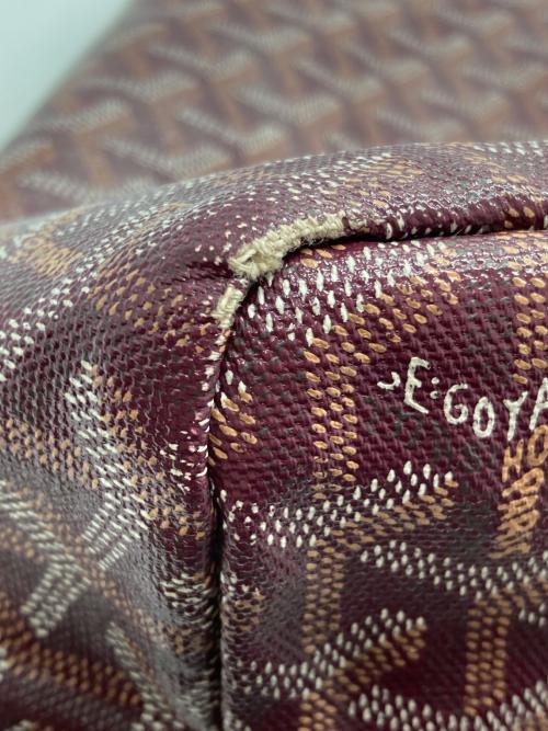 GOYARD（ゴヤール）GOYARD (ゴヤール) サンルイPM トートバッグ ボルドーの古着・服飾アイテム