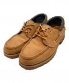 Timberlandティンバーランド）の古着「オーセンティック ボート シューズ」｜ブラウン（ウィート）