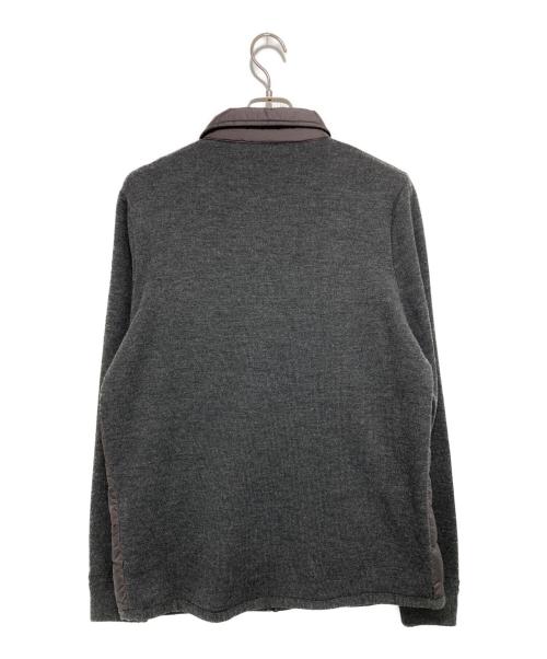 MONCLER（モンクレール）MONCLER (モンクレール) MAGLIONE TRICOT CARDIGAN グレー サイズ:XLの古着・服飾アイテム
