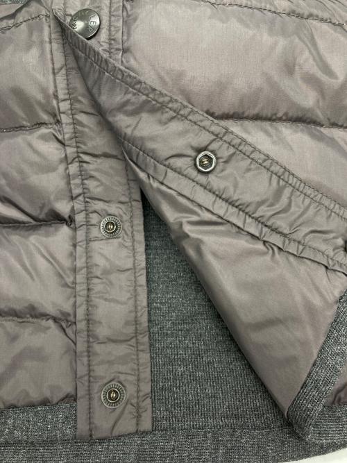 MONCLER（モンクレール）MONCLER (モンクレール) MAGLIONE TRICOT CARDIGAN グレー サイズ:XLの古着・服飾アイテム
