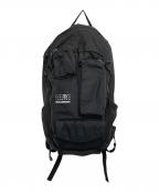 MM6 Maison Margiela×SALOMONエムエムシックスメゾンマルジェラ×サロモン）の古着「「ニューメリック」ナイロンバックパック」｜ブラック