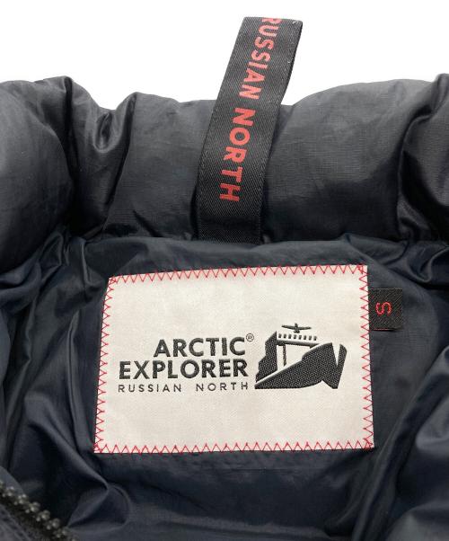 ARCTIC EXPLORER（アークティックエクスプローラー）ARCTIC EXPLORER (アークティックエクスプローラー) ダウンジャケット ネイビー サイズ:Sの古着・服飾アイテム