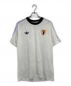 adidasアディダス）の古着「JFA OG TEE」｜ベージュ