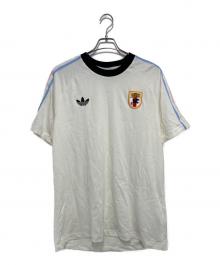 adidas（アディダス）の古着「JFA OG TEE」｜ベージュ