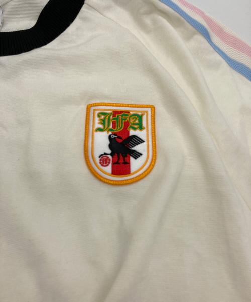 adidas（アディダス）adidas (アディダス) JFA OG TEE ベージュ サイズ:3XLの古着・服飾アイテム