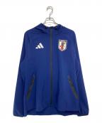 adidasアディダス）の古着「サッカー日本代表 ティロ26 トラベル フルジップ ウィンドブレーカー」｜ネイビー