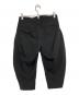 BLACK COMME des GARCONS (ブラックコムデギャルソン) サルエルパンツ ブラック サイズ:XS：14000円