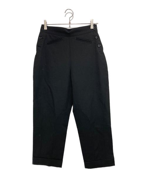 COMME des GARCONS tricot（コムデギャルソントリコ）COMME des GARCONS tricot (コムデギャルソントリコ) 00’ｓ　ウールクロップドパンツ ブラック サイズ:Mの古着・服飾アイテム