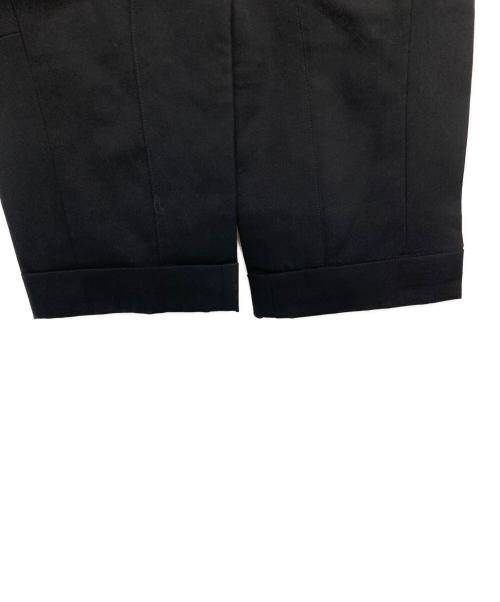 COMME des GARCONS tricot（コムデギャルソントリコ）COMME des GARCONS tricot (コムデギャルソントリコ) 00’ｓ　ウールクロップドパンツ ブラック サイズ:Mの古着・服飾アイテム