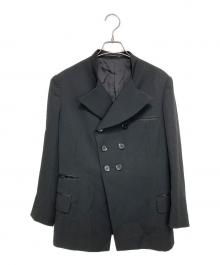 Y's（ワイズ）の古着「ウールダブルジャケット」｜ブラック