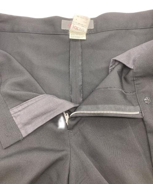 yohji yamamoto+noir（ヨウジヤマモトプリュスノアール）yohji yamamoto+noir (ヨウジヤマモトプリュスノアール) クロップドウールパンツ ブラック サイズ:2の古着・服飾アイテム