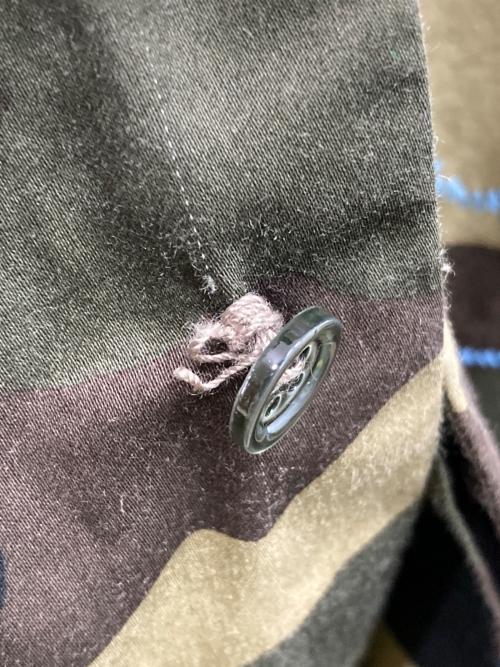 DIOR HOMME（ディオール オム）DIOR HOMME (ディオール オム) カモフラシャツ カーキ サイズ:39の古着・服飾アイテム