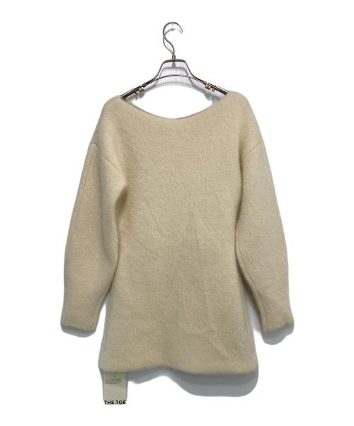 THE TOE（ザ・トゥー）THE TOE (ザ・トゥー) リッチモンドアンゴラセーター アイボリー サイズ:Sの古着・服飾アイテム