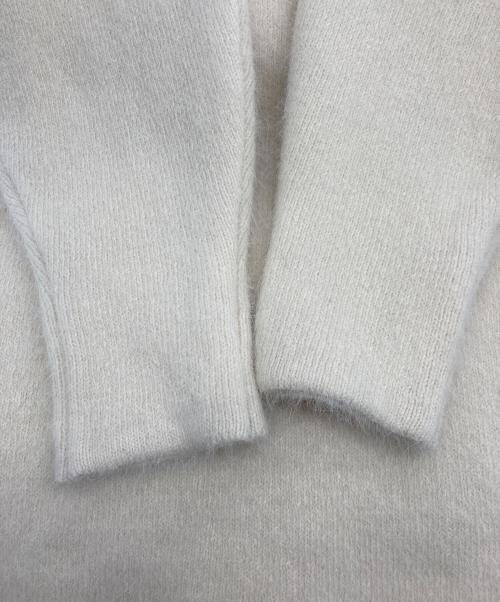 THE TOE（ザ・トゥー）THE TOE (ザ・トゥー) リッチモンドアンゴラセーター アイボリー サイズ:Sの古着・服飾アイテム