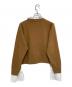 eimy istoire (エイミーイストワール) Attached collar カーディガン ブラウン サイズ:F：8000円