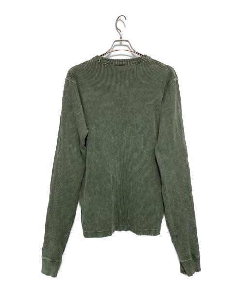 DIESEL（ディーゼル）DIESEL (ディーゼル) ロングスリーブカットソー グリーン サイズ:XLの古着・服飾アイテム