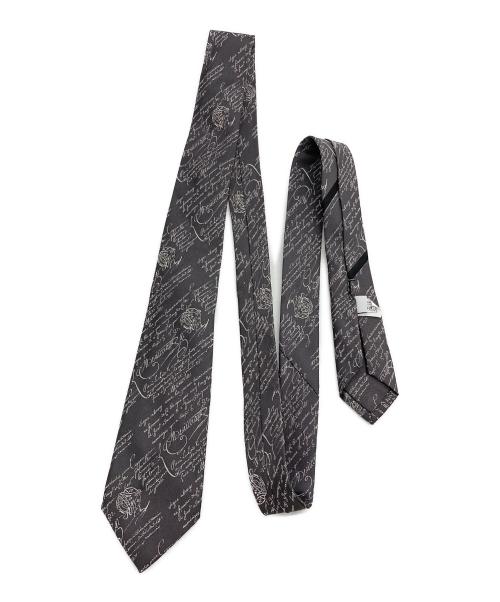Berluti（ベルルッティ）Berluti (ベルルッティ) カリグラフィ ネクタイ グレー サイズ:表記なしの古着・服飾アイテム