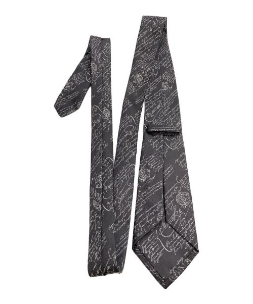 Berluti（ベルルッティ）Berluti (ベルルッティ) カリグラフィ ネクタイ グレー サイズ:表記なしの古着・服飾アイテム