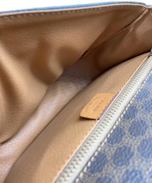 CELINE（セリーヌ）CELINE (セリーヌ) マカダム柄 ショルダーバッグ ブラウンの古着・服飾アイテム