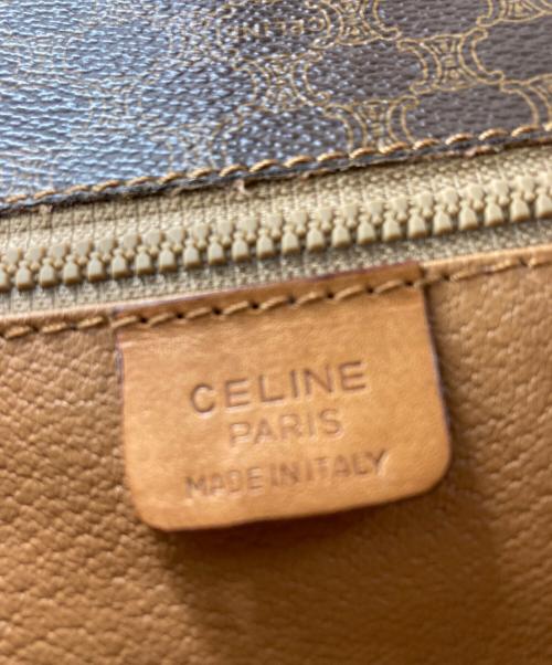 CELINE（セリーヌ）CELINE (セリーヌ) マカダム柄 ショルダーバッグ ブラウンの古着・服飾アイテム